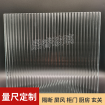 Changhong glass hotel partition screen entrance art background wall Laminated glass engineering custom manufacturers