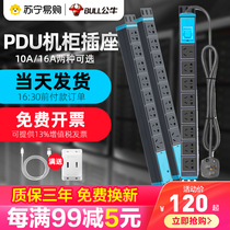 301 bull pdu cabinet socket lightning protection 8 plug-in position 16A high power machine room plug-in board with wire terminal board