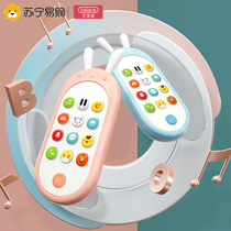 Benshi baby mobile phone toys 0-1-3 years old infants and children touch screen early education phone comfort toys