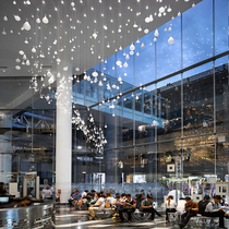 Hotel lobby Art chandelier Gourd decoration Sky hanging restaurant Shopping mall exhibition hall Shop Sand table area hanging