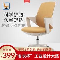 Award-winning computer chair simple home comfortable sedentary student desk chair learning office lifting chair simple waist protection