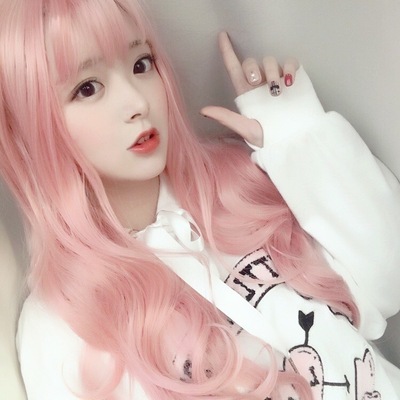 taobao agent Two -dimensional lolita soft cute girl growth curls Rolta Princess Makeup fake nightclub color fake hair