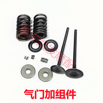 Motorcycle Tricycle Zong Shen Longxin Lifan CG150 175 200 250 300 Engine Valve Assembly