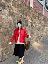 MONA cool Sa motorcycle girl fashion brand cool style womens short jacket female personality