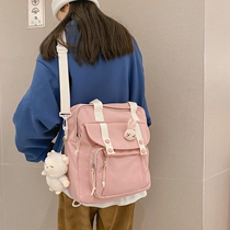 Mommy bag fashion Jane about mother and baby out inclined satchel bag baby bottle double shoulder bag multifunction single shoulder bag hand carrying bag