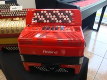 Roland Roland FR-1XB Bayan Accordion Portable organ Red and black BK RD FR1XB