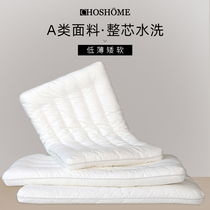  Japan ultra-thin low pillow cotton pillow core a pair of thin pillows to help sleep double household single cervical spine pillow