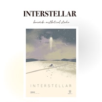 Komorebi niche literary texture super good Nolan Interstellar Interstellar film poster