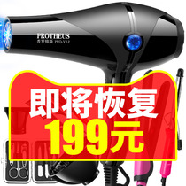 Hair dryer Household barber shop size power hair salon negative ion hot and cold hair dryer Dormitory student hair care