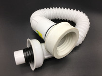 Public toilet men's urinal bucket deodorant sewer pipe drain pipe downpipe pee men's toilet wall hanging type