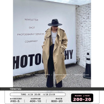 TRENDYWU Homecraft New Classic British Wind Double - Row Close Anti - shaped Disc - neutral Commuter Dress