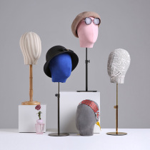 Hat Model Head Wig Bracket Clothing Store Props Mumi Head Model Shelf Jewelry Shop Hat Holder Dome