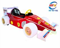 Childrens electric toy bumper car good fun F1 crazy racing square amusement parent-child double battery bumper car