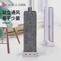 Jielia hand-free hand-washing mop flat-panel household one-hauled clean dry and wet two-purpose squeezing water lazy man mop the ground artifact water absorption