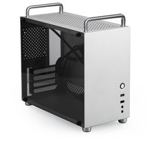 SKTC star open day HX100 handle all aluminum MATX game glass desktop computer case SFXATX power supply