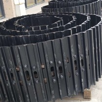 Excavator Sany 335 crawler chain Longgong Hitachi 60 Doosan 55 Shensteel chain rail bone chain rib belt plate assembly