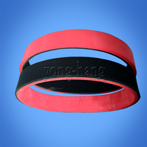 Custom-made tractor belt Extruder traction belt multi-groove belt thickened and wear-resistant red rubber multi-groove belt
