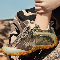 Summer lightweight hiking shoes women waterproof non-slip wear-resistant shock absorption off-road hiking shoes men Gobi crossing travel mountain climbing