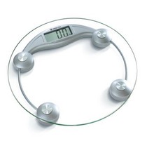 Xiangshan EB9005 electronic body scale health scale round glass transparent volume scale
