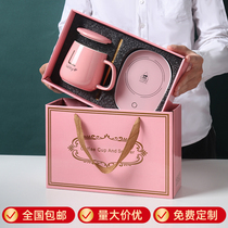 Thermostatic Cup custom water cup heated coffee ceramic advertising cup warm Cup logo ceramic cup classroom cup thermos cup