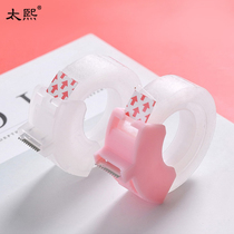 Adhesive Tape Cutting Machine Floral Handheld small adhesive tape Tear Off Machine Mini Rubberized Fabric Holder Floral Tape Kit Flower Shop Supplies