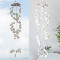 Creative Little Qing New Bedroom Room Decorated with Japanese Natural Shell Windbell Hanging Door Accessories Gift
