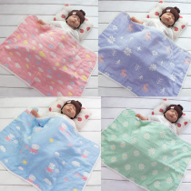 New students go out to push carpets baby cover small thin quilt spring and autumn thin cotton gauze baby cover cover