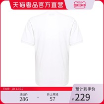 blackgateone Tide Brand 17 Spring Summer New white lettering mens baseball collar polo shirt