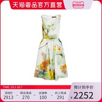 (End-of-season clearance) Vivienne Westwood Vivienne Westwood floral cotton Womens sleeveless dress
