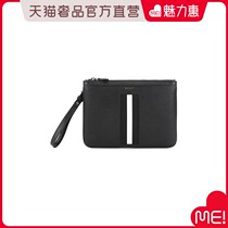 Bally Bali Mens Waterproof Regenerative Cow Leather Hand Grab Bag