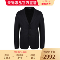 EMPORIOARMANI multicolor sheep wool lapel men's suit Armani suit men's New Year gift