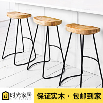 moderne simple bar chaise solide bois europen accueil bar crative caf dcontract manger tabouret fer - Tabouret Bar Fer moderne simple bar chaise solide bois europen accueil bar crative caf dcontract manger tabouret fer - Tabouret Bar Fer