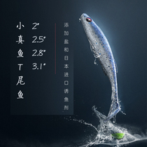 Flying Ants Small Real Fish T Tail Soft Bait FISHANT Luja False Bait Proposed Bait 4 Sizes 14 Colors Optional
