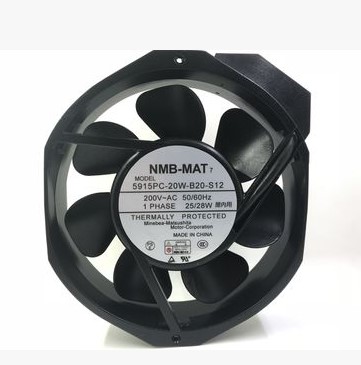 NMB 5915PC-20W-B20-S12 17238 200V all-metal housing air leaf heat resistant fan