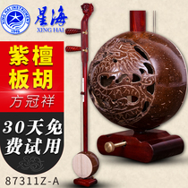 Xinghai 87311Z-A Banhu Côte dIvoire Rosewood square Guanxiang Banhu Alto leader Banhu learning performance