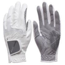 Korean PU non-slip pellet golf gloves for single mans left hand