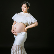 2022 new Korean version of the movies pregnant woman to write real fashion photography dress mommy photo-themed pregnant woman photo costumes