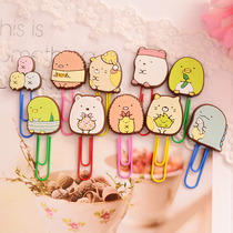 san-x corner biology corner biology cartoon creative stationery color paper clip