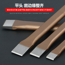 Chisel Masonry flat chisel sharp chisel Handmade alloy steel chisel flat head sharp chisel Iron chisel wall tools Cement chisel chisel chisel