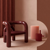 Nordic Modern Creativity GRP Elbow Armchair Resin Plated Single Casual Chair Living Room Home Sofa Chair