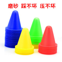 Roller skating action obstacle pile anti-wind pile