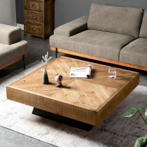American Countryside Nordic Living Room Method Style Individuality Brief Modern Solid Wood Designer Tea Table Retro Made Old Coffee Table