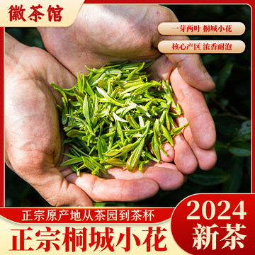 桐城小花2024明前新茶高山云雾茶明清贡品绿茶非礼盒装特级兰花香