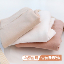 3 dress pure cotton full cotton suction perspiration sweat breathable antibacterial with hip casheme ladies flat corner underpants big size underpants