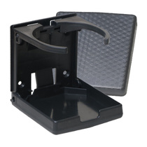 Car thermos kettle water Cup fixing bracket folding telescopic beverage holder fixing rack ashtray tea cup shelf