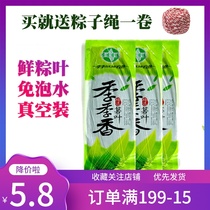 Dragon Boat Festival Zongcotyledon 50 pieces of zongzong leaves wild fresh Ruo leaves vacuum packaging bag zongzi large leaves wide material