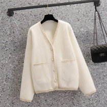 Brand discount stores shopping malls counters withdraw cabinets women's tail goods clearance autumn and winter fashion loose long sleeve sweater coat women