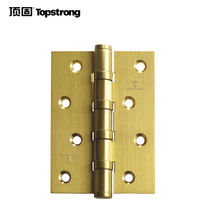 (Promotion) Top 202 hinge 4*3 * 3-4BB Gold Drawing (blister) 4 inch door hinge