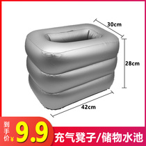 Car clearance cushion car inflatable bed single-sided self-driving travel air cushion bed rear seat gap filling car travel