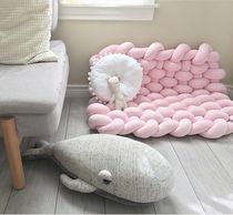 Ass mom INS new twist hand woven mat Climbing mat Non-slip floor mat cushion Home decoration shooting props
